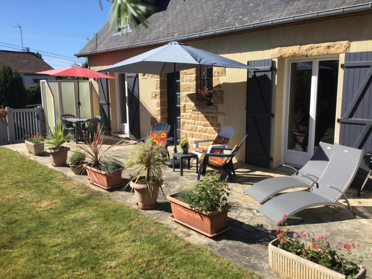 Coup De Coeur Assure ! Calm Comme A La Maison ! Maison Spacieuse Avec Grande Terrasse Pour 2 A 5 Personnes Proximite Granville Et Mer Avec Wifi Et Parking Gratuits Eksteriør billede