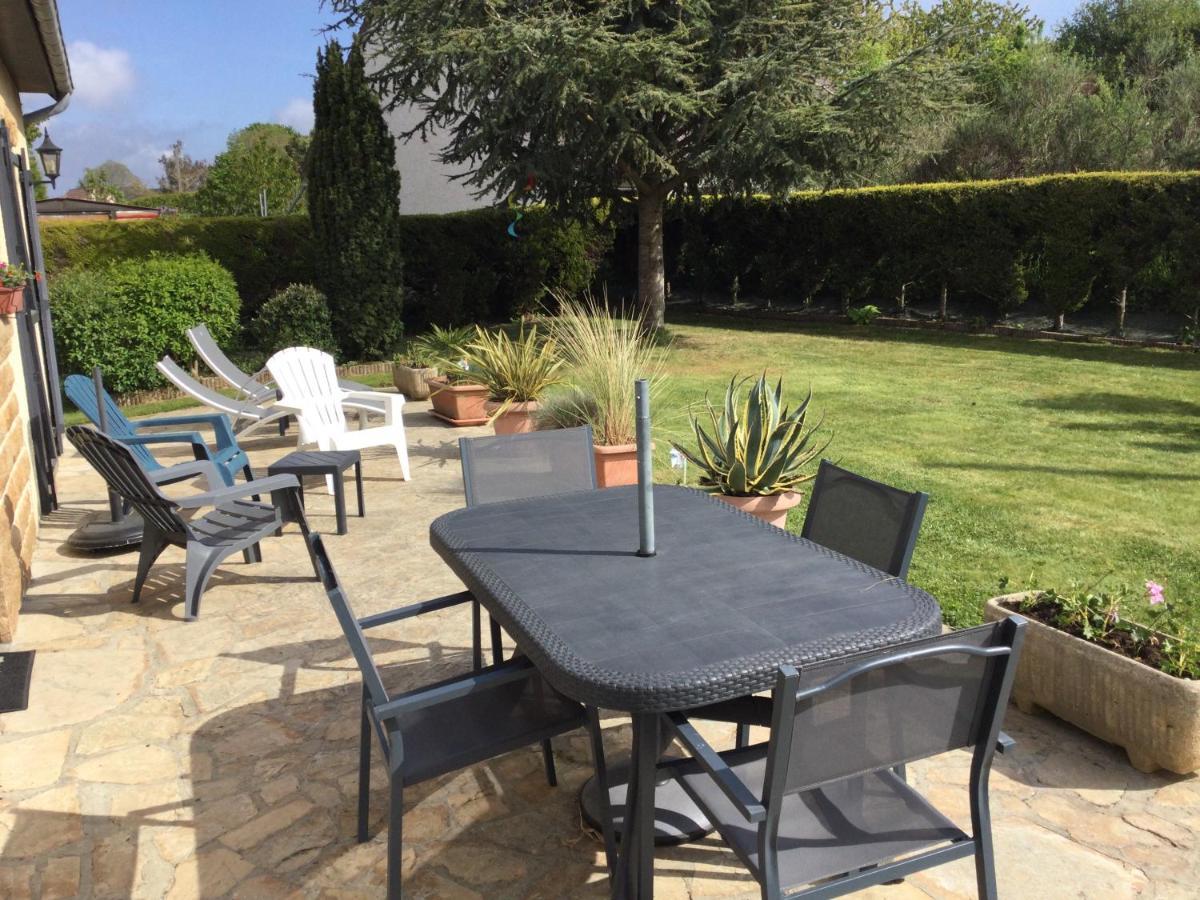 Coup De Coeur Assure ! Calm Comme A La Maison ! Maison Spacieuse Avec Grande Terrasse Pour 2 A 5 Personnes Proximite Granville Et Mer Avec Wifi Et Parking Gratuits Eksteriør billede
